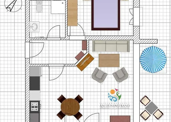 Апартаменты Seestern _ Strandnah